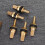 Gold Sandstone Aquarium Bubble Stones 5 Pack - Oxygen Diffusers for Fish Tank 1