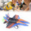 DIY Wood Electric Airplane Model Kit for Students Science Experiment 1