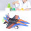 DIY Wood Electric Airplane Model Kit for Students Science Experiment 6