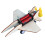 DIY Wood Electric Airplane Model Kit for Students Science Experiment 12