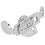 Clarinet Thumb Rest Silver Adjustable Metal Armrest for Easy Hand Positioning 4