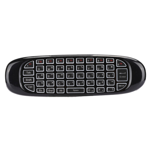 C120 2.4G Wireless Remote Mouse & Keyboard with 600mAh Backlight 1