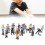 16pcs Simulation Farm Characters Toy Set Plastic Educational Figures 2