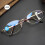 Blue Light Blocking Multifocal Presbyopic Reading Glasses +250 Gold Frame 1