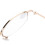 Unisex Multifocal Progressive Reading Glasses +150 Blue Light Blocking Gold Frame 5