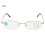 Blue Light Blocking Multifocal Presbyopic Reading Glasses +250 Gold Frame 10