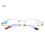 Unisex Multifocal Presbyopic Glasses +350 Gold Frame Blue Light Blocking 15