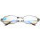 Unisex Blue Light Blocking Reading Glasses +400 Black Frame 13