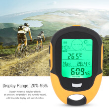 FR500 Outdoor Digital Altimeter Barometer Thermometer Hygrometer Compass 100x66x20mm