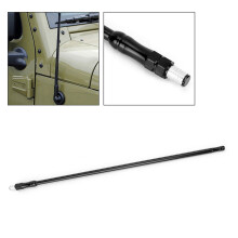 33cm Black Iron Car Antenna Replacement Fit for JK JL JT 07+