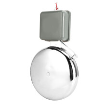 8in Electric Bell Alarm 200MM Stainless Steel Wired Signal for Schools & Industry