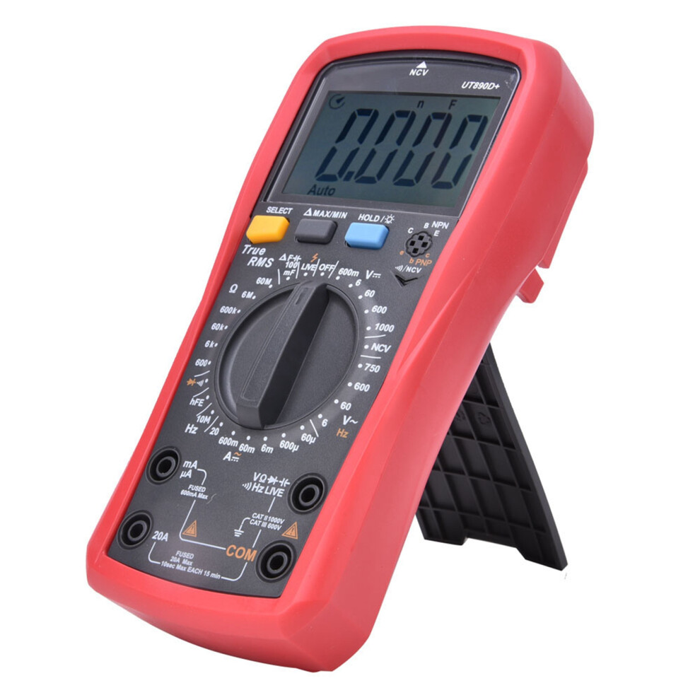 Uni T Ut890d 6000 Digits True Rms Multimeter, Catiii 600V 6921392453554