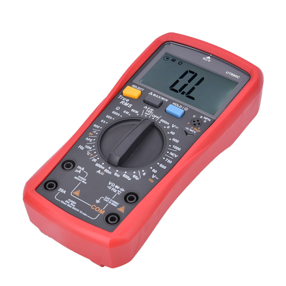 Uni T Ut890c 6000-Digit True Rms Digital Multimeter With Backlight 6951392707012