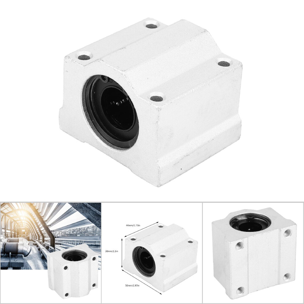 2x SC16UU Closed Slide Blocks Aluminium