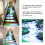 6pcs Waterproof Waterfall Pattern Stair Stickers PVC 18x100cm 7