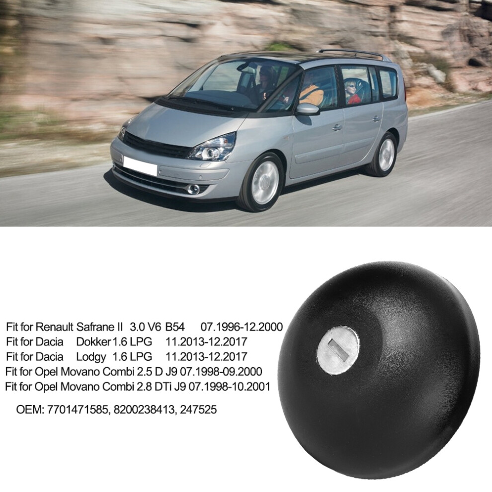 Renault Safrane Ii Diesel Fuel Cap Replacement Dual Keys Secure Fit Black 8421392455407