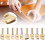 9 Pcs Leather Edge Soldering Tips Brass Making Tool 1.0mm-9.0mm 7