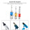 3Pcs/Set Hex Drill Bit Socket Adapter Drive 1/4in 3/8in 1/2in 3