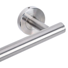 Stainless Steel Wall Mount Towel Rail 40cm Silver Bathroom Holder