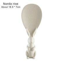 (Transparent) Bunny Rice Spoon - Non-Stick Kitchen Tool