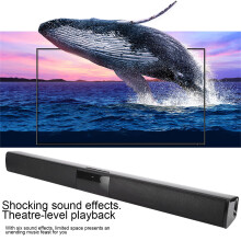 BS‑28B Bluetooth Soundbar 5W4, 8-10m Range, Black