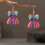 Elegant 2D Flat Bow Earrings for Women 1