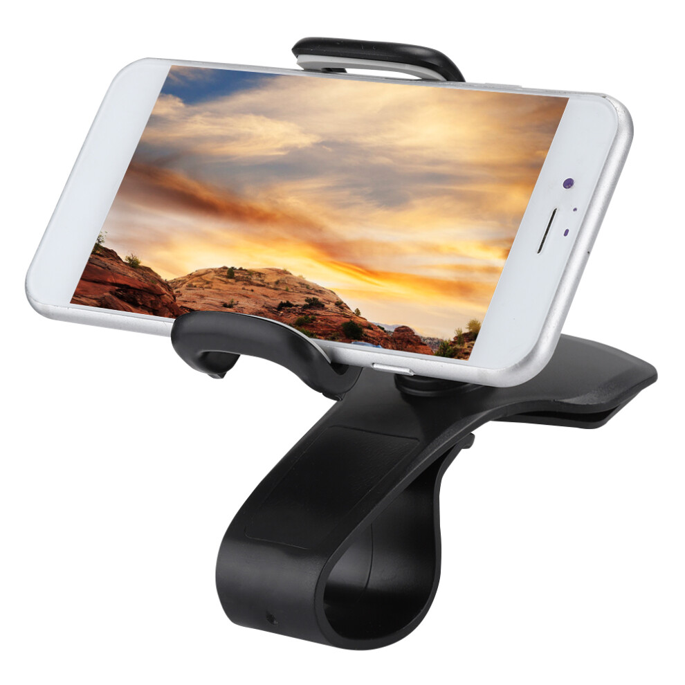 Multi Function Car Phone Mount Support 360 Degree Rotation Mobile Bracket Black 4961392460789