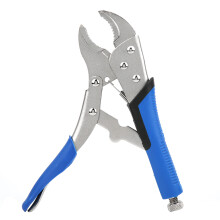 10 Inch Curved Jaw Steel Locking Pliers Riveting Welding Clamp Tool