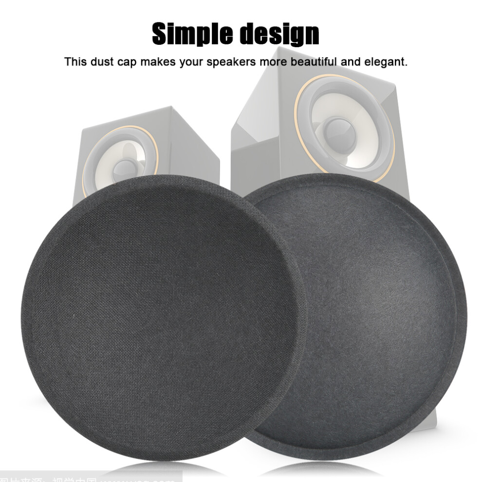 Ktv & Stage Speakers Dust Cap 54Mm Paper For Subwoofer Bass Horn Pack Of 5 7891392714131