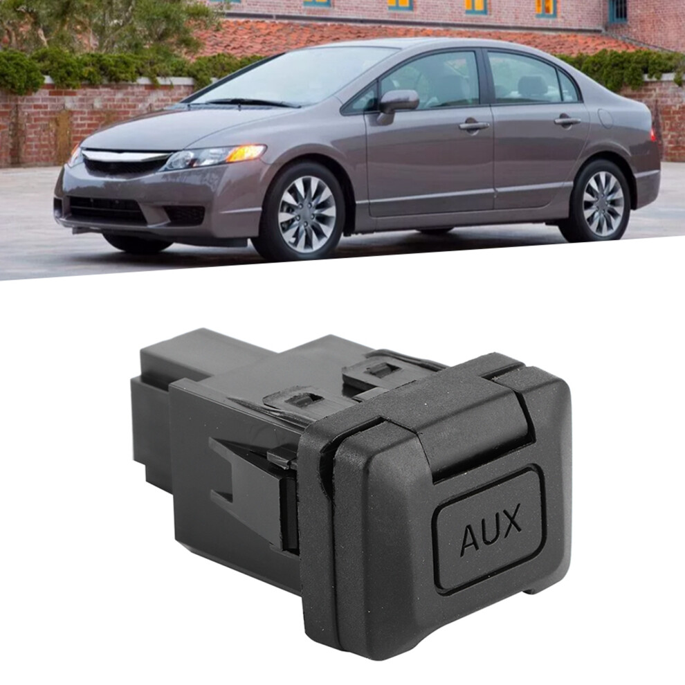 Aux Audio Input Jack 39112-Sna-A01 For Honda Civic 2006-2011 Black 4301392463432