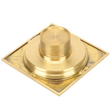 Brass Bathroom Floor Drain for Kitchen & Toilet, 212g