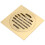 Premium Brass Anti Odour Shower Drain 6