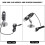 1600X 2MP USB Digital Microscope Camera with 8 LED and Manual Focus 1