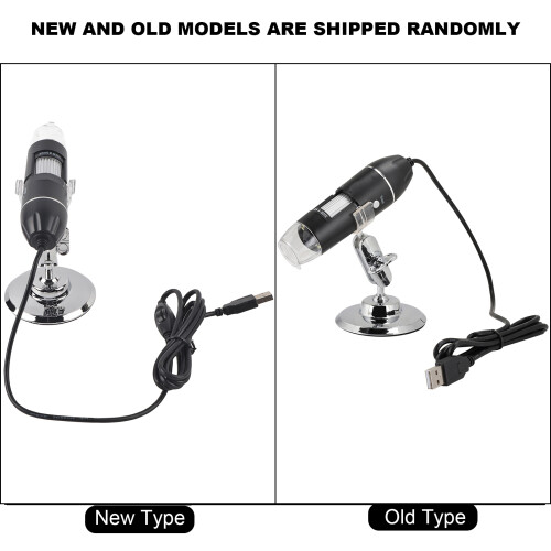 1600X 2MP USB Digital Microscope Camera with 8 LED and Manual Focus