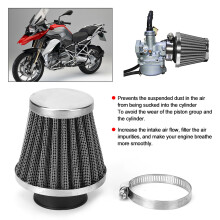 Mushroom Head Metal Air Filter for Motorcycles 44mm/1.73in Universal