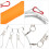 Stainless Steel Fish Stringer with 5 Locking Buckles, Durable Cable 8