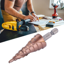 Multifunctional Cobalt Coating Step Drill Bit 4-20 High-Speed Steel
