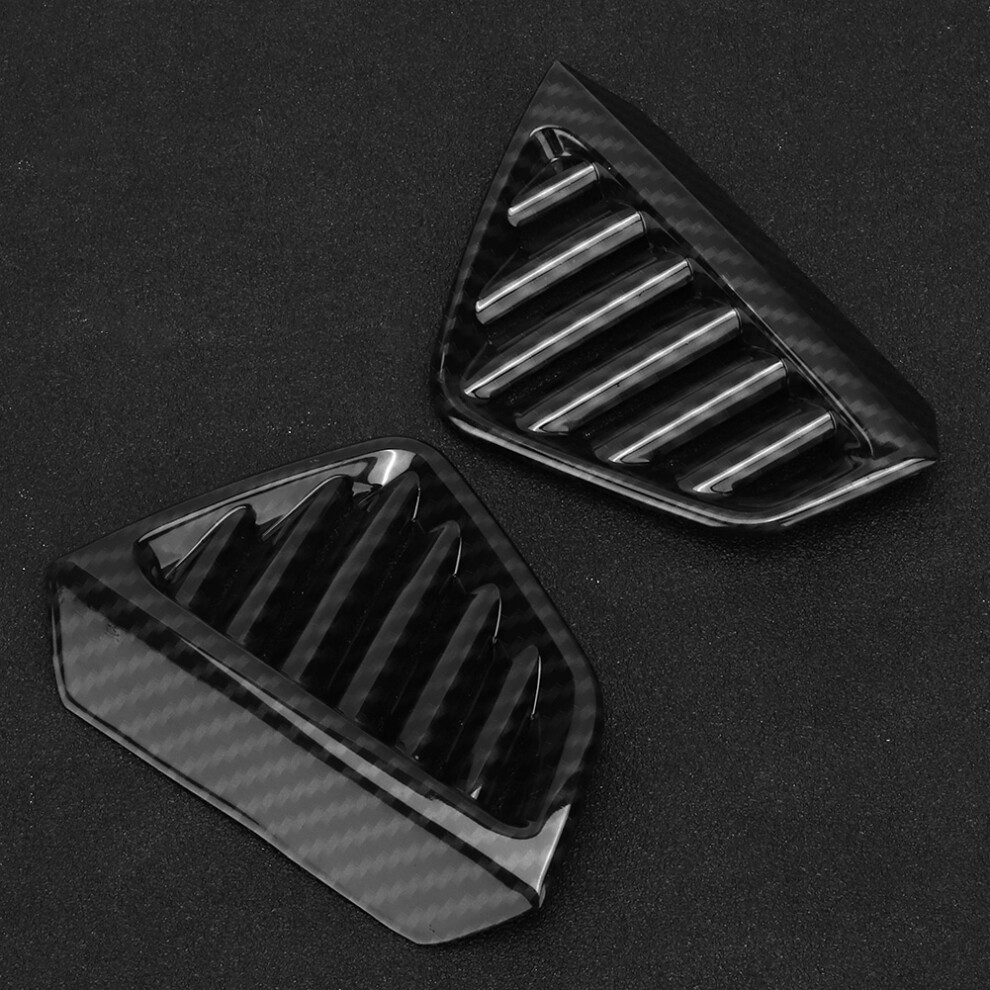 2Pcs Carbon Fiber Pattern Dashboard Vent Cover Fit For Mercedes Benz Gle/Gls 4601392465260