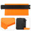 Multifunction 10in ABS Orange Irregular Contour Gauge Ruler with Lock 9