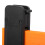 Multifunction 10in ABS Orange Irregular Contour Gauge Ruler with Lock 12