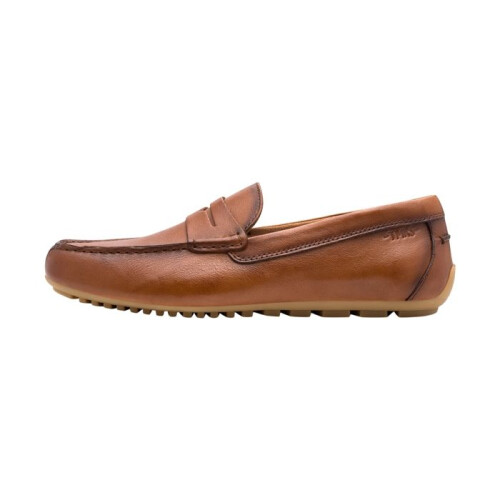 Mocassim de Couro Tamaris - Cognac