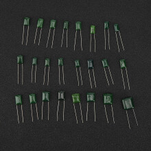 700Pcs Green Polyester Film Capacitors 0.22NF-470NF 100V Kit