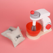 Wooden Kids Kitchen Toy Set – Toaster, Bread Maker & Blender, 3+