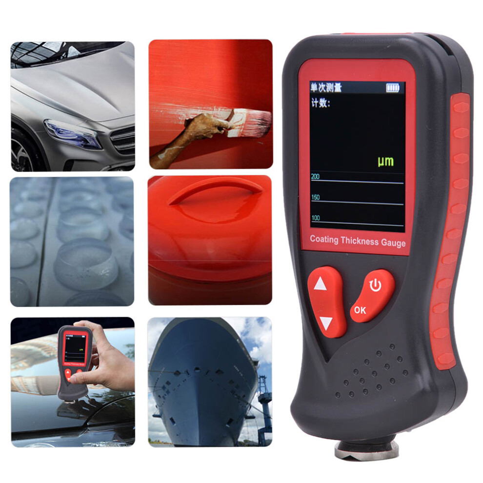 Portable Digital Paint Gauge Meter