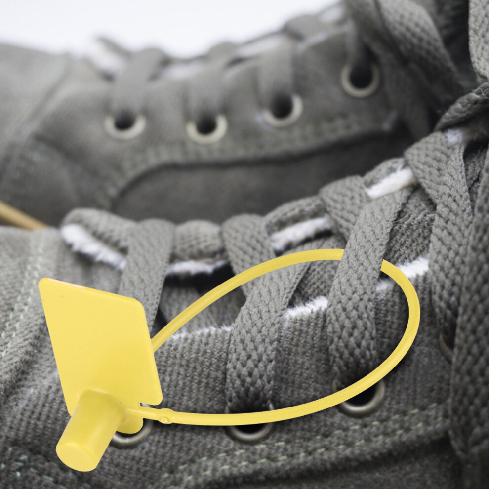 100Pcs Colorful Self-Locking Label Ties 170Mm Yellow 8771392721652