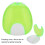 Portable Green Orthodontic Retainer Case Waterproof Denture Storage Container 9