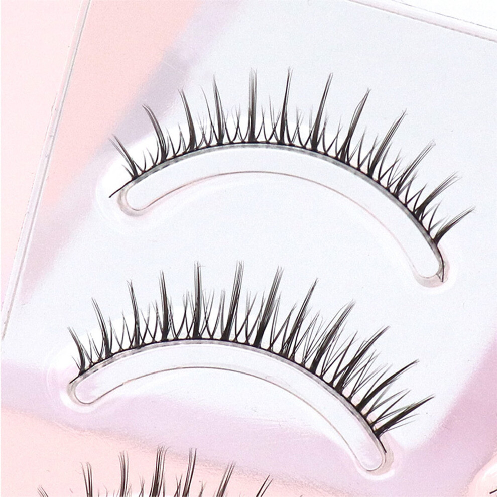 Dcph-Clothing (H106) Lightweight Black False Eyelashes For Daily Wear