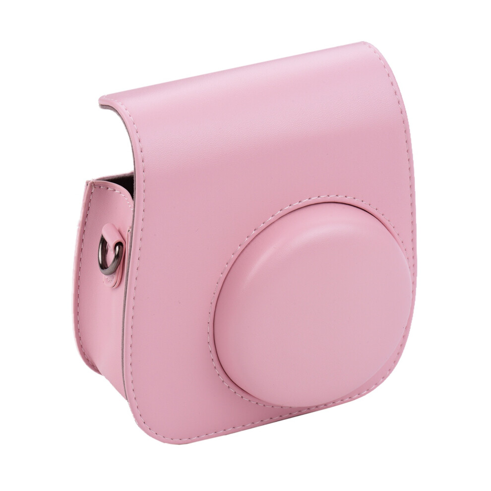 Portable Pu Leather Camera Case For Mini 11 With Shoulder Strap 12.5Cm 4991392471294