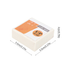 Square Transparent Milk White Surfboard Wax 5.5cm Anti-Slip Tool