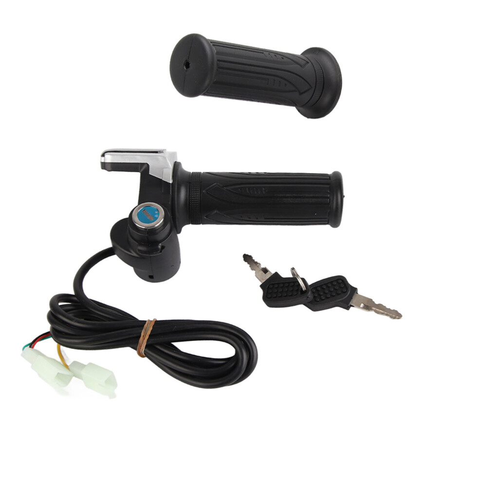 36V HalfâTwist Throttle With Led Power Indicator For EâBikes & Scooters Black 5051392473267